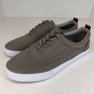 Goodfellow & Co Mens 098000429 Brady Gray Textile Low Lace Up Size 9 Sneakers